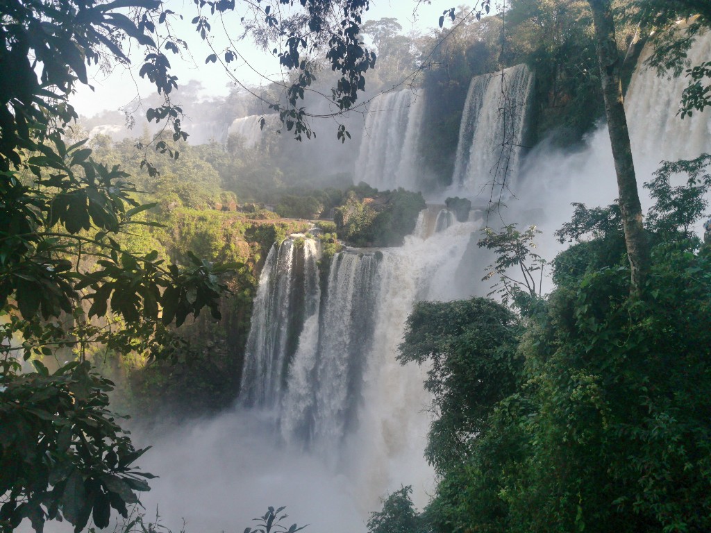 Circuit inférieur chutes d'Iguazu 